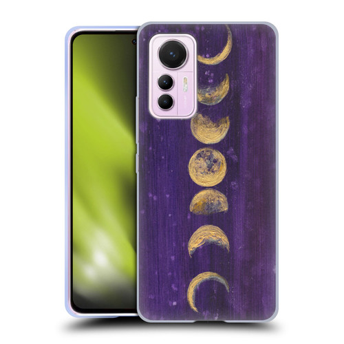 Mai Autumn Space And Sky Moon Phases Soft Gel Case for Xiaomi 12 Lite