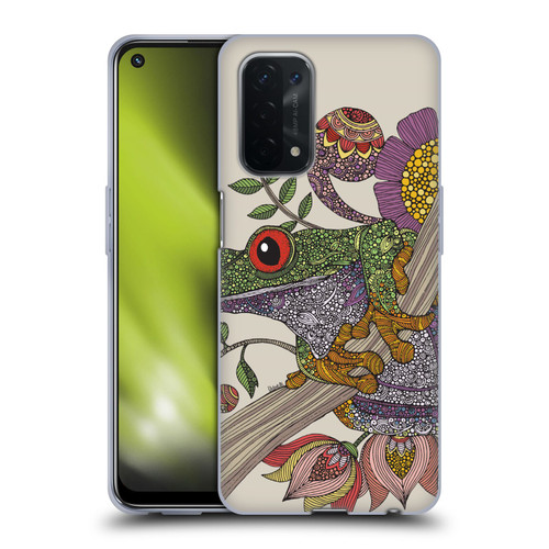 Valentina Animals And Floral Frog Soft Gel Case for OPPO A54 5G