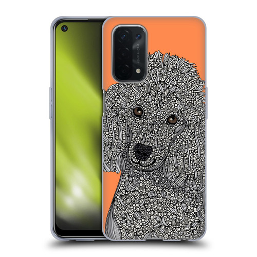 Valentina Dogs Poodle Soft Gel Case for OPPO A54 5G