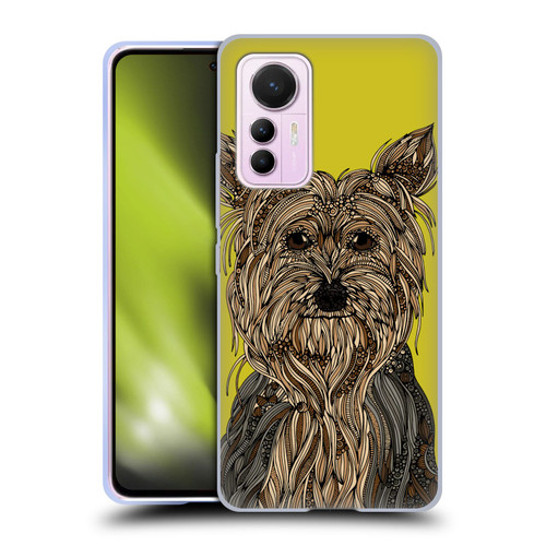 Valentina Dogs Yorkshire Terrier Soft Gel Case for Xiaomi 12 Lite