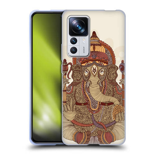 Valentina Symbols Illustration Ganesha Soft Gel Case for Xiaomi 12T Pro