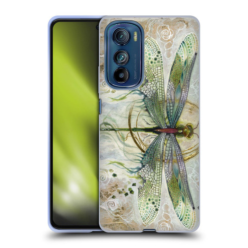 Stephanie Law Immortal Ephemera Damselfly 2 Soft Gel Case for Motorola Edge 30