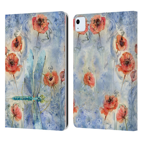 Stephanie Law Immortal Ephemera When Flowers Dream Leather Book Wallet Case Cover For Apple iPad Air 2020 / 2022