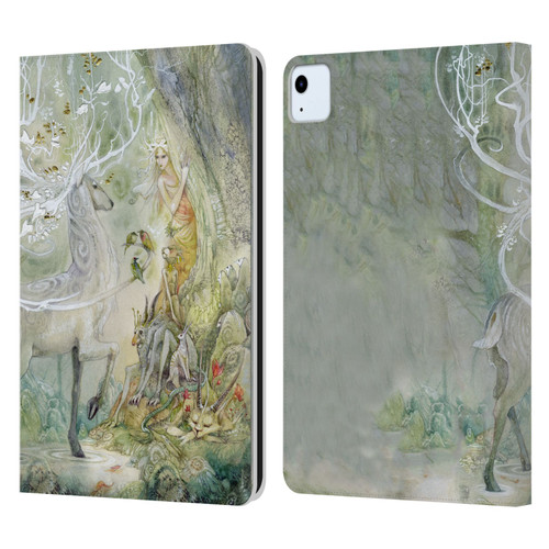 Stephanie Law Stag Sonata Cycle Scherzando Leather Book Wallet Case Cover For Apple iPad Air 2020 / 2022