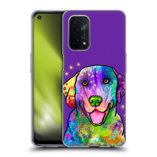 Duirwaigh Animals Golden Retriever Dog Soft Gel Case for OPPO A54 5G