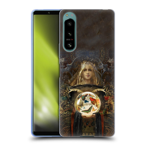 Duirwaigh God Butterfly Soft Gel Case for Sony Xperia 5 IV