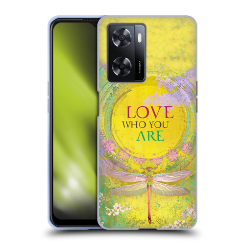 Duirwaigh Insects Dragonfly 3 Soft Gel Case for OPPO A57s