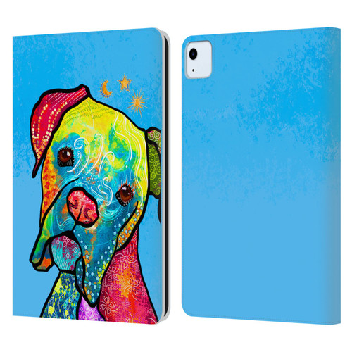 Duirwaigh Animals Boxer Dog Leather Book Wallet Case Cover For Apple iPad Air 11 2020/2022/2024
