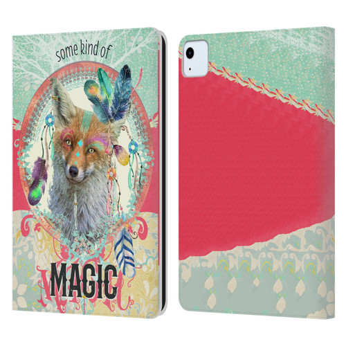 Duirwaigh Boho Animals Fox Leather Book Wallet Case Cover For Apple iPad Air 11 2020/2022/2024