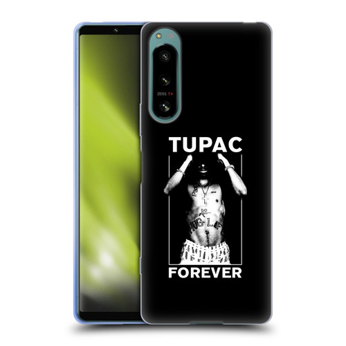 Tupac Shakur Key Art Forever Soft Gel Case for Sony Xperia 5 IV