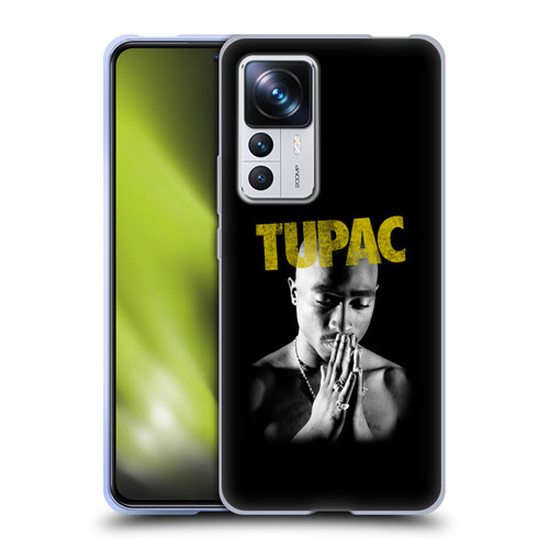 Tupac Shakur Key Art Golden Soft Gel Case for Xiaomi 12T Pro