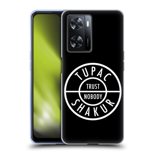 Tupac Shakur Logos Trust Nobody Soft Gel Case for OPPO A57s