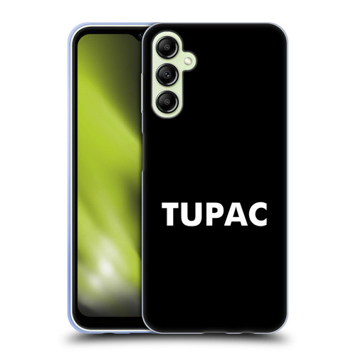 Tupac Shakur Logos Sans Serif Soft Gel Case for Samsung Galaxy A14 5G