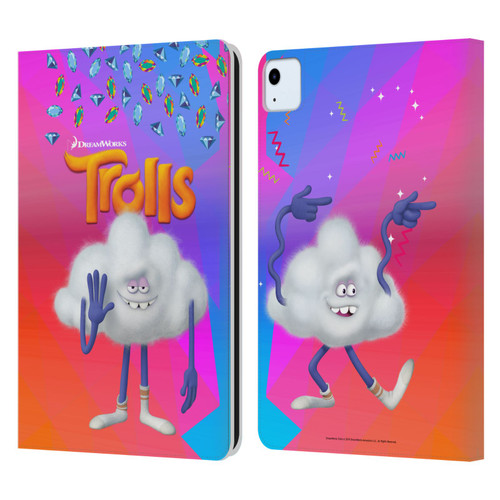 Trolls Snack Pack Cloud Guy Leather Book Wallet Case Cover For Apple iPad Air 2020 / 2022