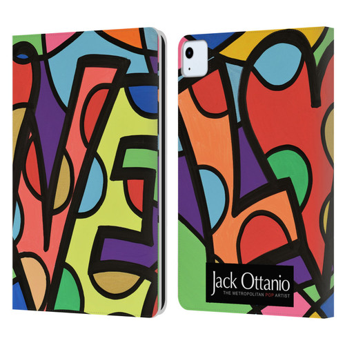Jack Ottanio Art I Love The Love Leather Book Wallet Case Cover For Apple iPad Air 2020 / 2022