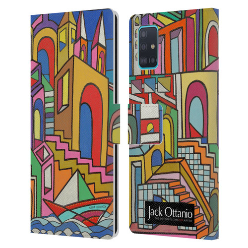Jack Ottanio Art Calata Ammare Leather Book Wallet Case Cover For Samsung Galaxy A51 (2019)