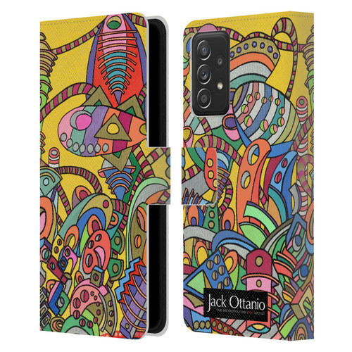 Jack Ottanio Art Venus City Leather Book Wallet Case Cover For Samsung Galaxy A52 / A52s / 5G (2021)