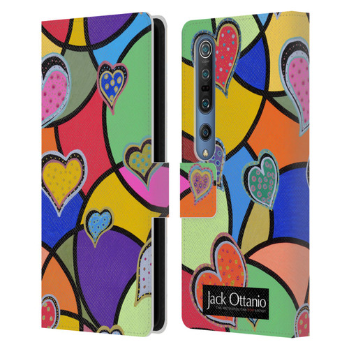 Jack Ottanio Art Hearts Of Diamonds Leather Book Wallet Case Cover For Xiaomi Mi 10 5G / Mi 10 Pro 5G