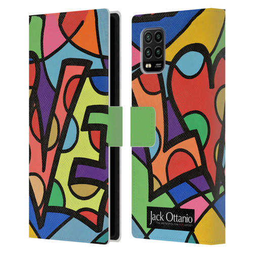 Jack Ottanio Art I Love The Love Leather Book Wallet Case Cover For Xiaomi Mi 10 Lite 5G