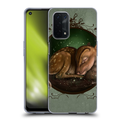 Ash Evans Animals Foundling Fawn Soft Gel Case for OPPO A54 5G