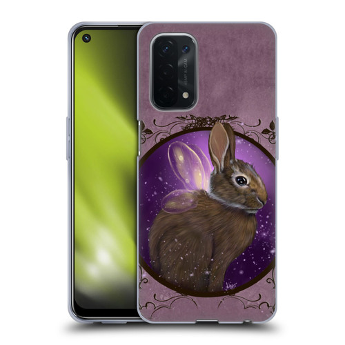 Ash Evans Animals Rabbit Soft Gel Case for OPPO A54 5G