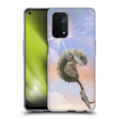 Ash Evans Animals Dandelion Mouse Soft Gel Case for OPPO A54 5G