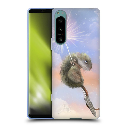 Ash Evans Animals Dandelion Mouse Soft Gel Case for Sony Xperia 5 IV