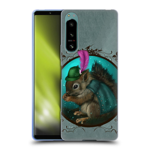 Ash Evans Animals Squirrel Soft Gel Case for Sony Xperia 5 IV
