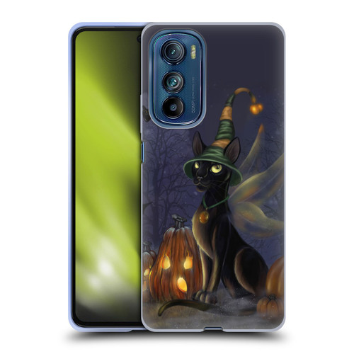 Ash Evans Black Cats The Witching Time Soft Gel Case for Motorola Edge 30