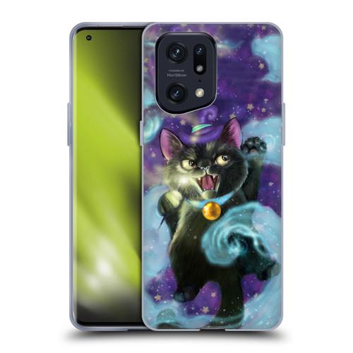 Ash Evans Black Cats Magic Witch Soft Gel Case for OPPO Find X5 Pro