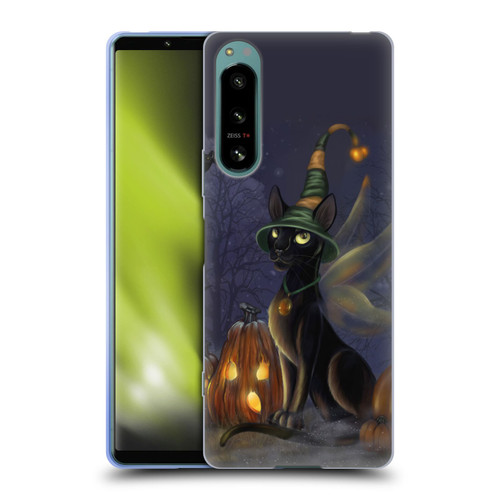 Ash Evans Black Cats The Witching Time Soft Gel Case for Sony Xperia 5 IV