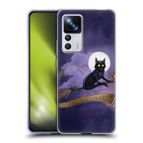 Ash Evans Black Cats Happy Halloween Soft Gel Case for Xiaomi 12T Pro