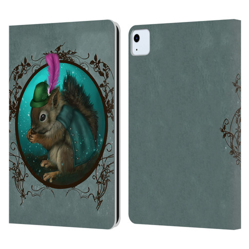 Ash Evans Animals Squirrel Leather Book Wallet Case Cover For Apple iPad Air 2020 / 2022