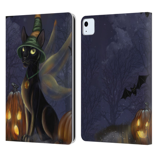 Ash Evans Black Cats The Witching Time Leather Book Wallet Case Cover For Apple iPad Air 2020 / 2022