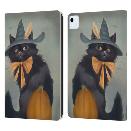 Ash Evans Black Cats 2 Familiar Feeling Leather Book Wallet Case Cover For Apple iPad Air 2020 / 2022