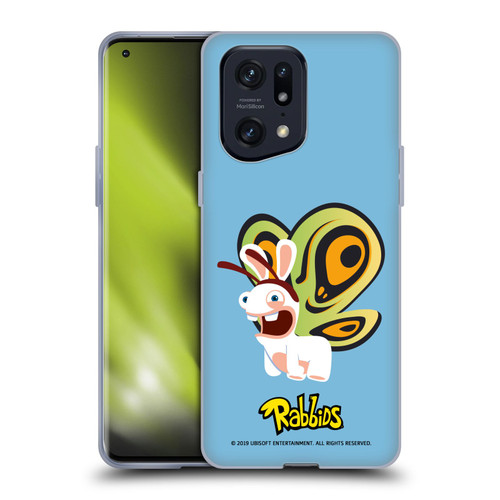 Rabbids Costumes Butterfly Soft Gel Case for OPPO Find X5 Pro