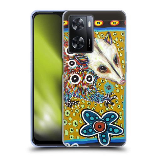 Mad Dog Art Gallery Animals Possum Soft Gel Case for OPPO A57s