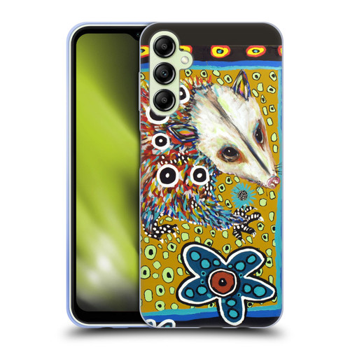 Mad Dog Art Gallery Animals Possum Soft Gel Case for Samsung Galaxy A14 5G