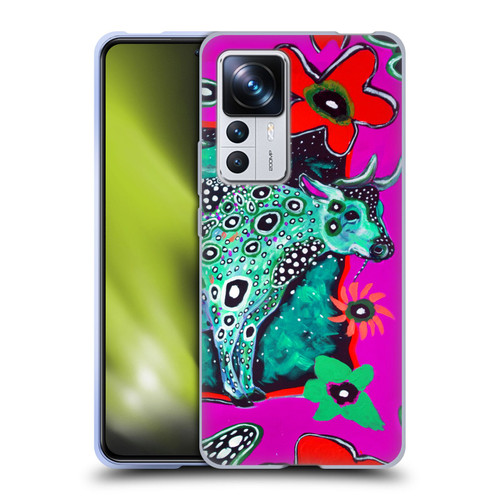 Mad Dog Art Gallery Animals Cosmic Cow Soft Gel Case for Xiaomi 12T Pro
