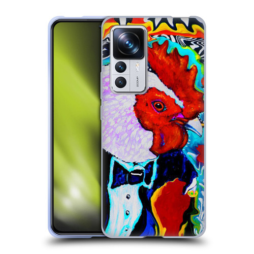 Mad Dog Art Gallery Animals Rooster Soft Gel Case for Xiaomi 12T Pro