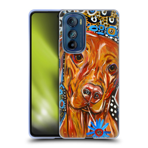 Mad Dog Art Gallery Dogs 2 Viszla Soft Gel Case for Motorola Edge 30