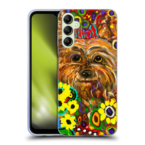 Mad Dog Art Gallery Dogs 2 Yorkie Soft Gel Case for Samsung Galaxy A14 5G