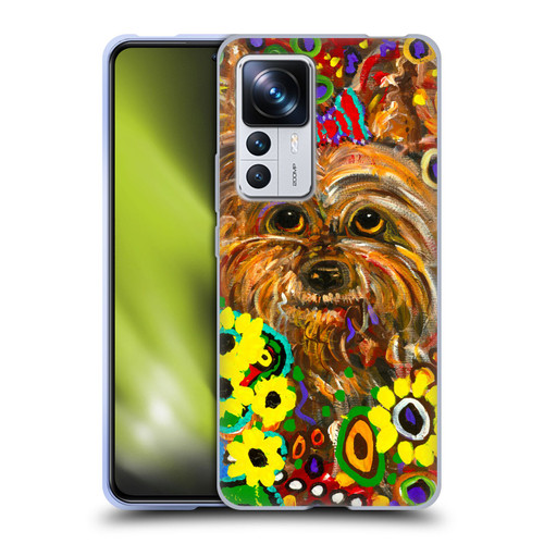 Mad Dog Art Gallery Dogs 2 Yorkie Soft Gel Case for Xiaomi 12T Pro