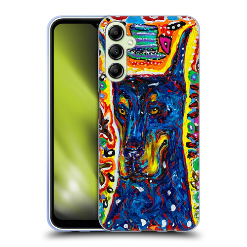 Mad Dog Art Gallery Dog 5 Doberman Soft Gel Case for Samsung Galaxy A14 5G