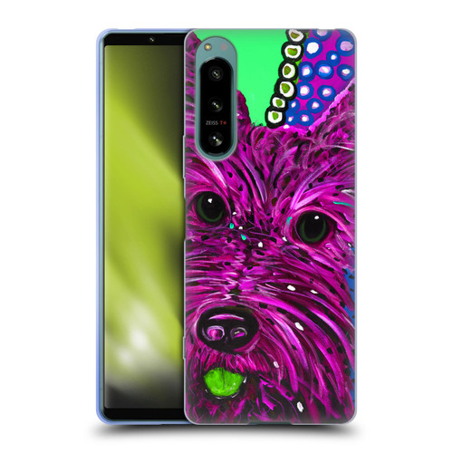 Mad Dog Art Gallery Dogs Scottie Soft Gel Case for Sony Xperia 5 IV