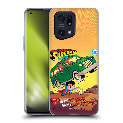 Super Friends DC Comics Toddlers Comic Covers Superman 1 Soft Gel Case for OPPO Find X5 Pro