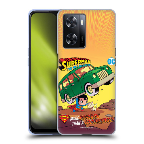 Super Friends DC Comics Toddlers Comic Covers Superman 1 Soft Gel Case for OPPO A57s