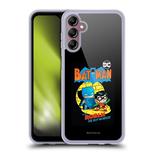 Super Friends DC Comics Toddlers Comic Covers Batman And Robin Soft Gel Case for Samsung Galaxy A14 5G