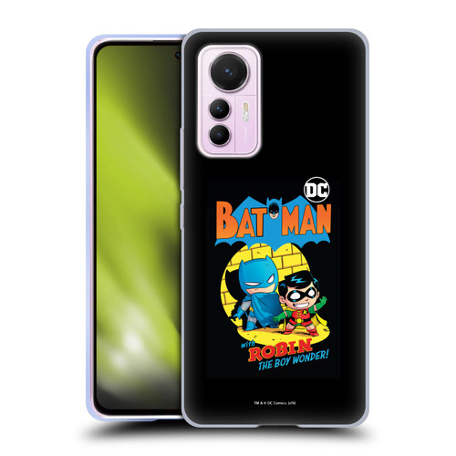 Super Friends DC Comics Toddlers Comic Covers Batman And Robin Soft Gel Case for Xiaomi 12 Lite