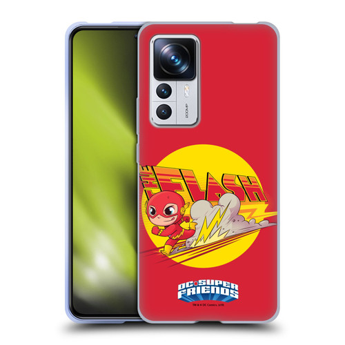 Super Friends DC Comics Toddlers Composed Art The Flash Soft Gel Case for Xiaomi 12T Pro